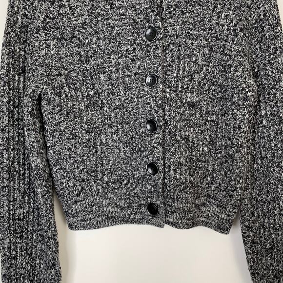 Proenza Schouler White Label Merino Wool Cardigan Button Down Womens XS Grey - Picture 9 of 15